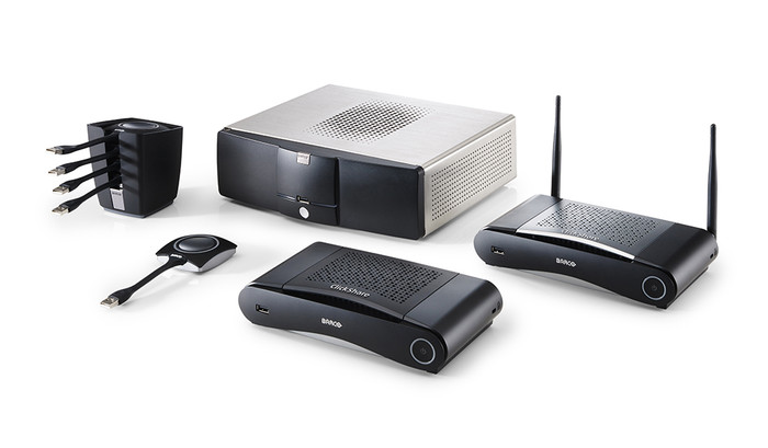 soluciones de colaboración clickShare