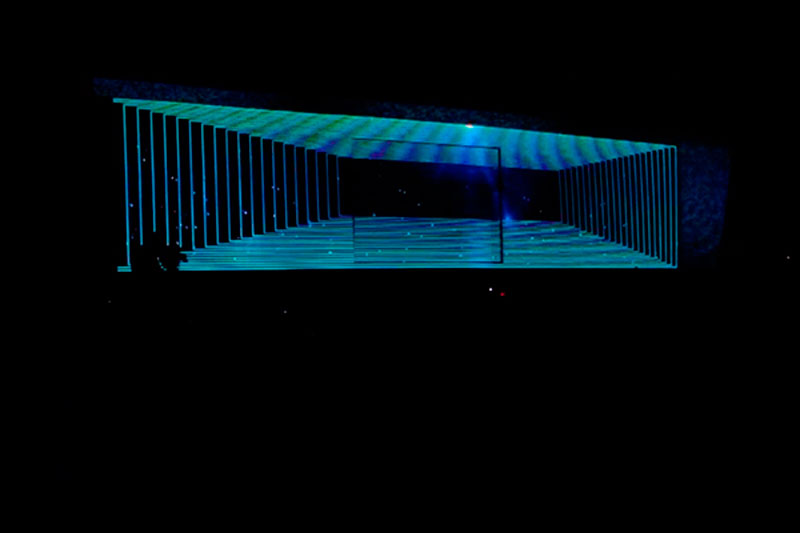 Mad station Mapping edge blending 360°