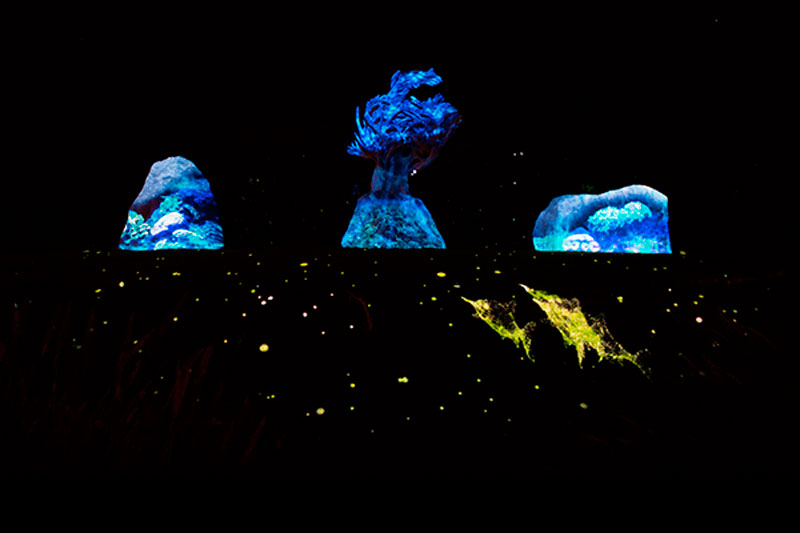 Mad station Mapping edge blending 360°