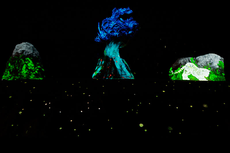 Mad station Mapping edge blending 360°