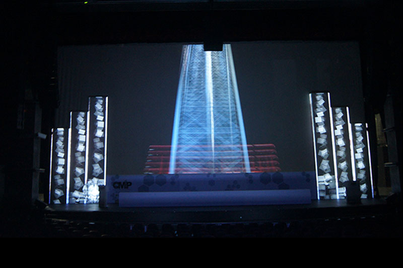 Mad station Mapping edge blending 360°